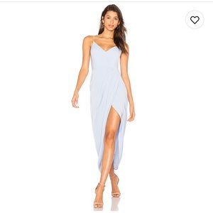 Shona Joy Cocktail Draped Dress